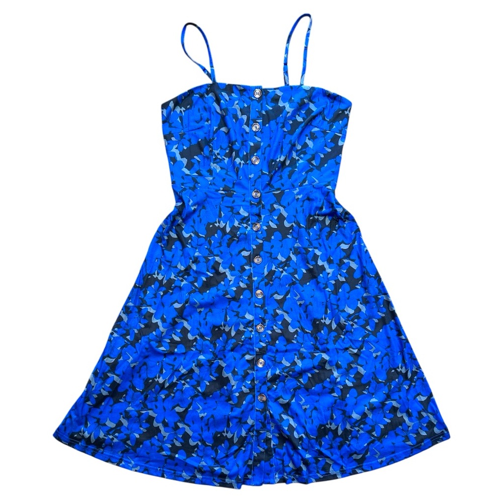 NWT Berydress Royal Blue Button
Front midi dress

#27